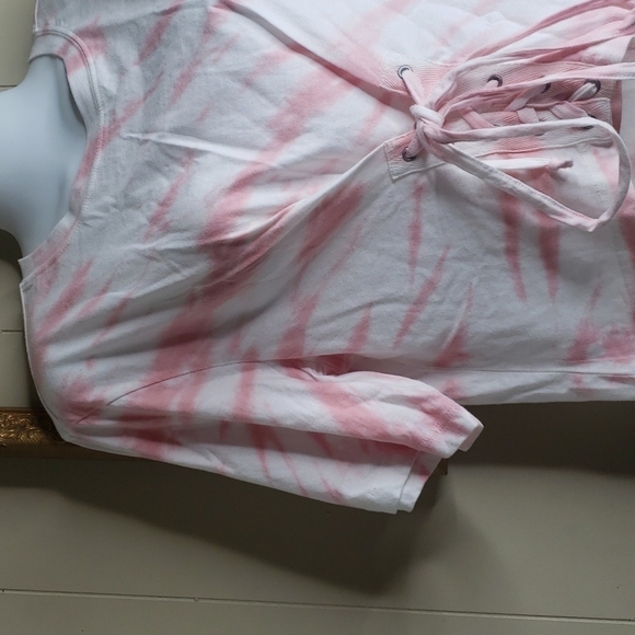 Frayed Denim Cotton Tinsley Corset Top - Picture 5 of 9